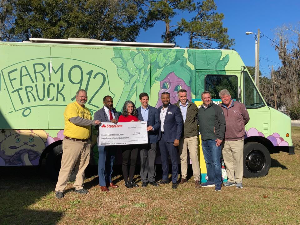 The funds are going to support Forsyth Farmers’ Market’s Capital Campaign to purchase a new truck for its Farm Truck 912 program.  Farm Truck 912 is a mobile market that brings fresh, local produce to Savannah’s communities with a focus on low-income/low-food access neighborhoods.