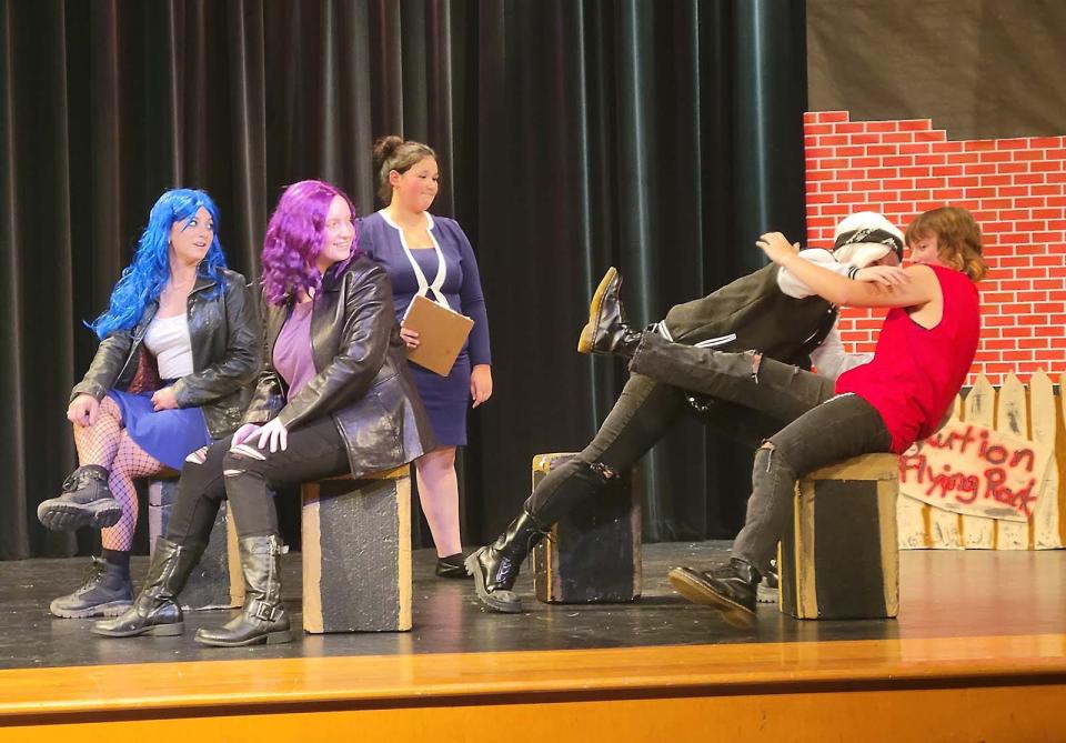 Students from three St. Joseph County schools this week have been rehearsing their roles in Disney's "Descendants: The Musical."