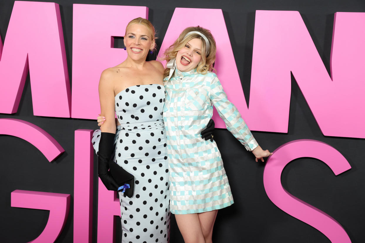 FEATURE Busy Phillips Beams With Daughter Birdie at Mean Girls Premiere Following the Teen s Seizure