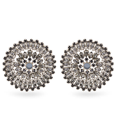 <p><strong>Givenchy</strong> earrings, $1,245, matchesfashion.com</p><p><a rel="nofollow noopener" href="https://www.matchesfashion.com/us/products/Givenchy-Crystal-embellished-earrings-1170394" target="_blank" data-ylk="slk:BUY NOW;elm:context_link;itc:0;sec:content-canvas" class="link ">BUY NOW</a><br></p>