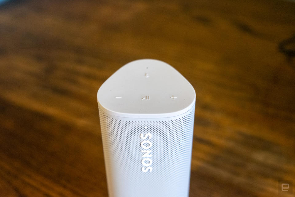 <p>Sonos Roam portable speaker</p>
