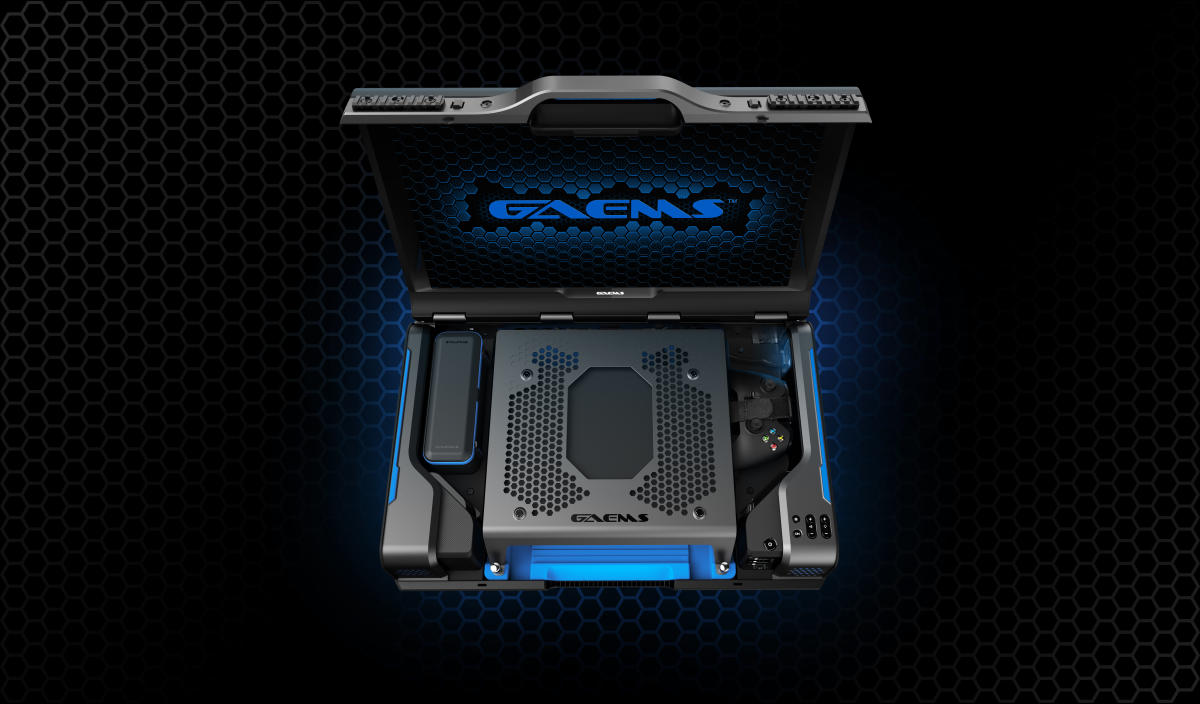 Gaming Suitcase Features 24Inch Screen, Media Center, Streaming Support