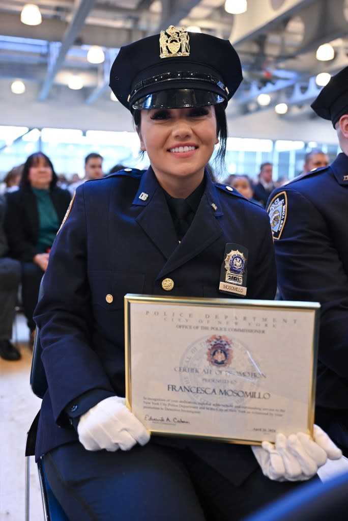 A group of New York’s finest got promotions Friday — including some who are continuing the legacies of department heroes, like their own parents. Paul Martinka