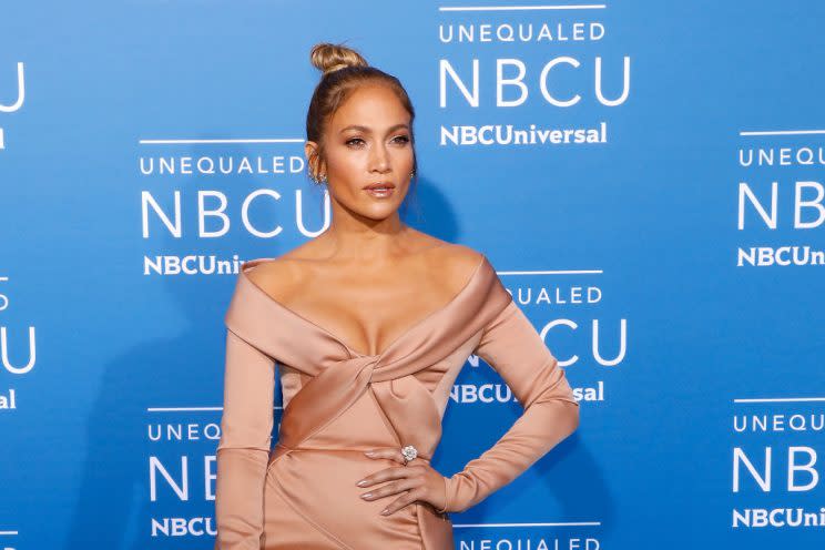 <em>Jennifer Lopez attends NBCUniversal Upfront at Radio City Music Hall on May 15, 2017 in New York City. [Photo: Getty]</em>