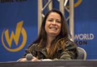 Ob es der Familiengedanke ist? Oder doch auch an der Tatsache liegt, dass ihre Karriere nach "Charmed" stockte? Sicher ist: Große Schlagzeilen machte Holly Marie Combs zuletzt nur, als sie das Reboot der Serie kritisierte ... (Bild: Barry Brecheisen / Getty Images)