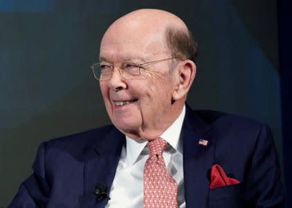 Wilbur L. Ross, U.S. Secretary of Commerce, smiles during the World Economic Forum (WEF) annual meeting in Davos, Switzerland January 24, 2018.  REUTERS/Denis Balibouse