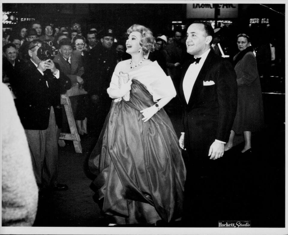 Zsa Zsa Gabor And Hal Hayes