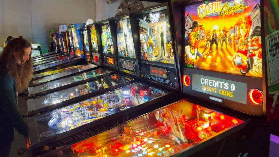 Super Abari Game Bar has 35 pinball machines, 55 arcade games, 12 beer taps and more at the new Belmont Charlotte location.