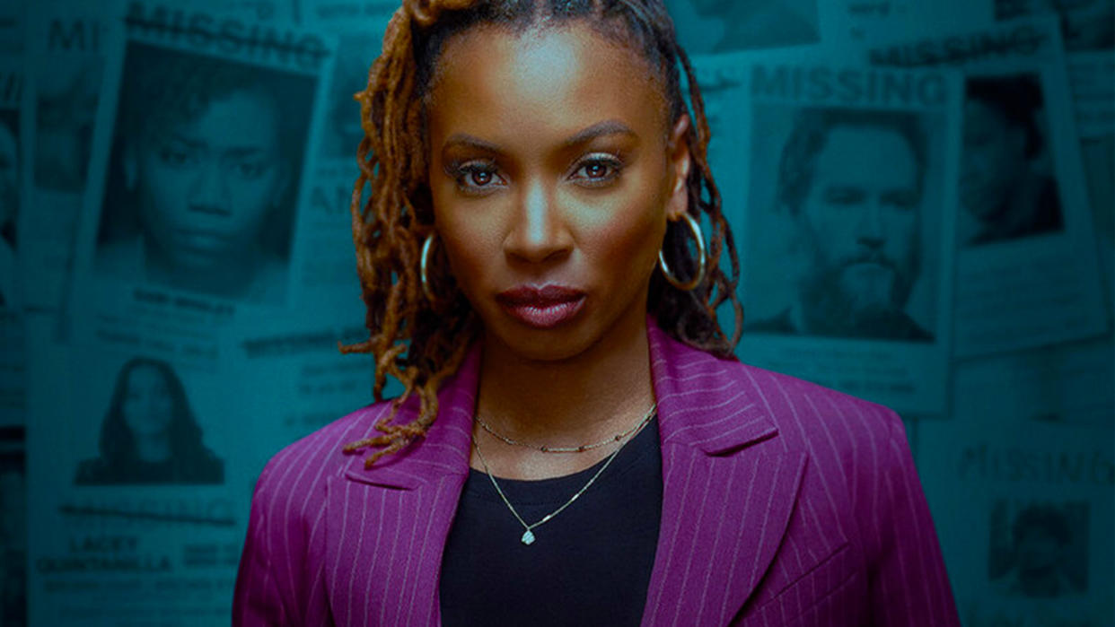  A close-up of Shanola Hampton from the series Found. 