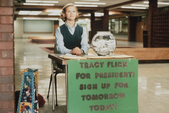 <p>Bob Akester/Paramount/Kobal/Shutterstock </p> Reese Witherspoon in "Election" (1999)