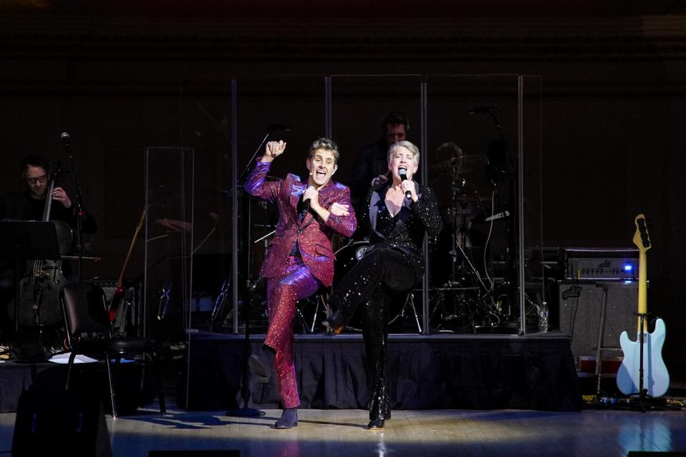 Joey McIntyre performs at Carnegie Hall