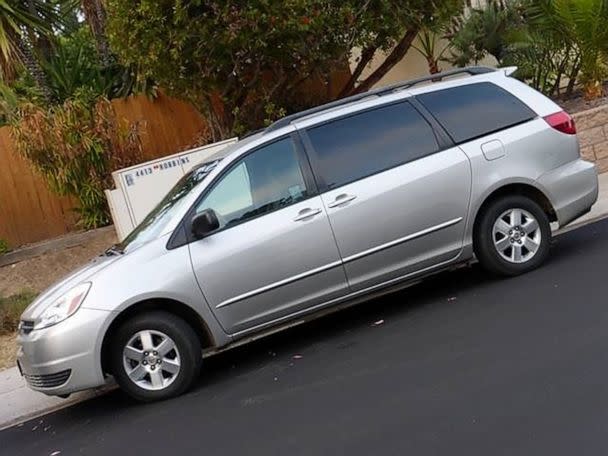 PHOTO: A silver 2005 Toyota Sienna LE minivan is pictured in this undated file photo released by the Fremont Police Department. (Fremont Police Dept.)