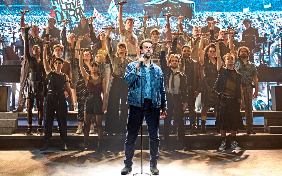 Just For One Day at the Old Vic is a deeply problematic musical about the Live Aid concert of 1985