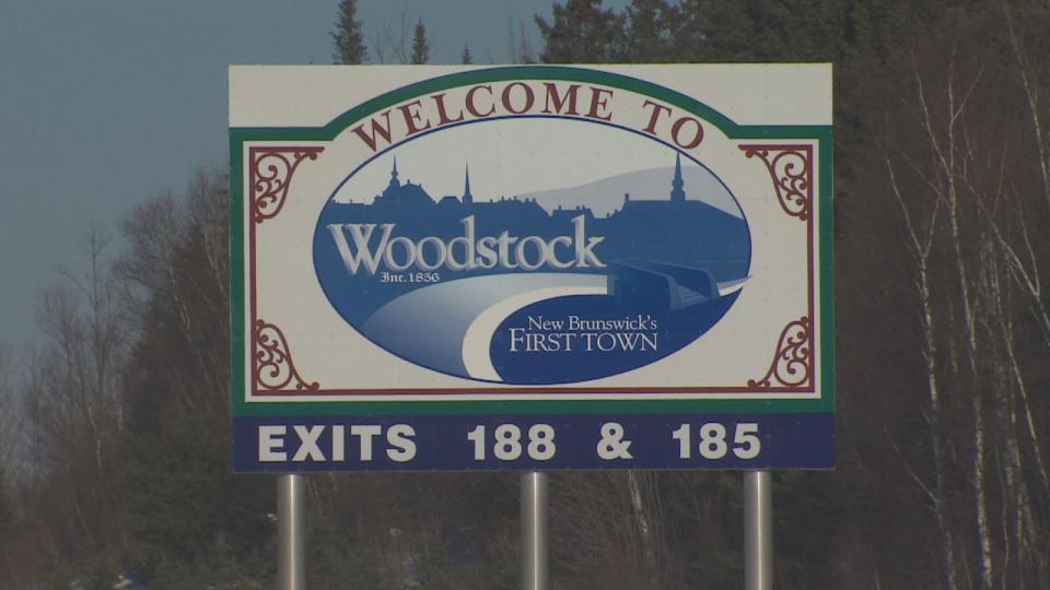 This sign, and the Town of Woodstock, will be no more come January, 2023 as forced amalgamation joins Woodstock with five Local Service Districts.