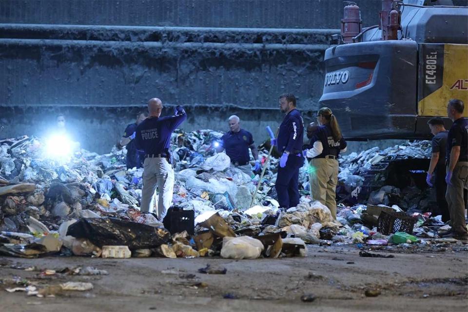 <p>Mike Jachles/West Palm Beach PD.</p> Remains believed to be from an infant have been found at a waste plant in Florida