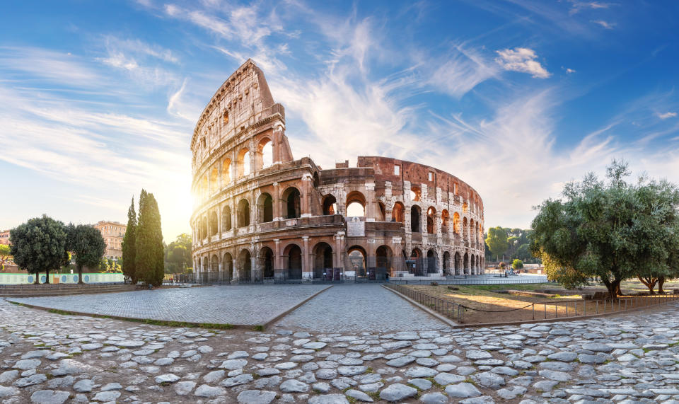 La Rome historique est un haut lieu du tourisme.