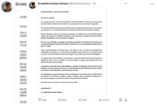 carta ernestina godoy-