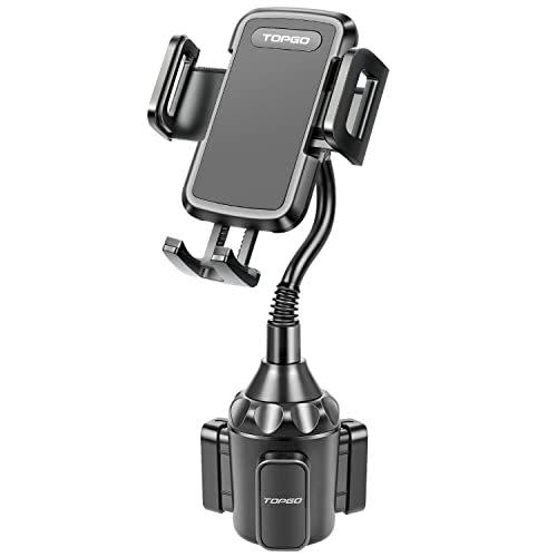 10) TOPGO Cup Holder Phone Holder