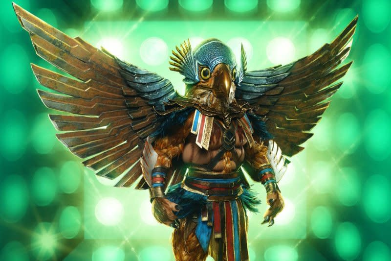 Hawk is one of the new costumes on Season 10 of "The Masked Singer." Photo courtesy of Fox