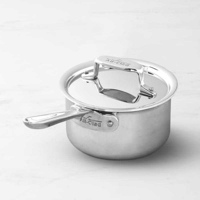 All-Clad d5 Stainless-Steel Saucepan, 3 Qt