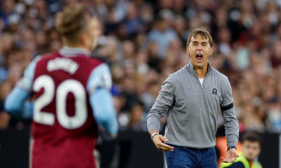 <span>Julen Lopetegui has seen more than £100m worth of new signings come in over the summer.</span><span>Photograph: John Sibley/Action Images/Reuters</span>