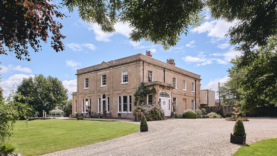 A Georgian mansion in Somerset