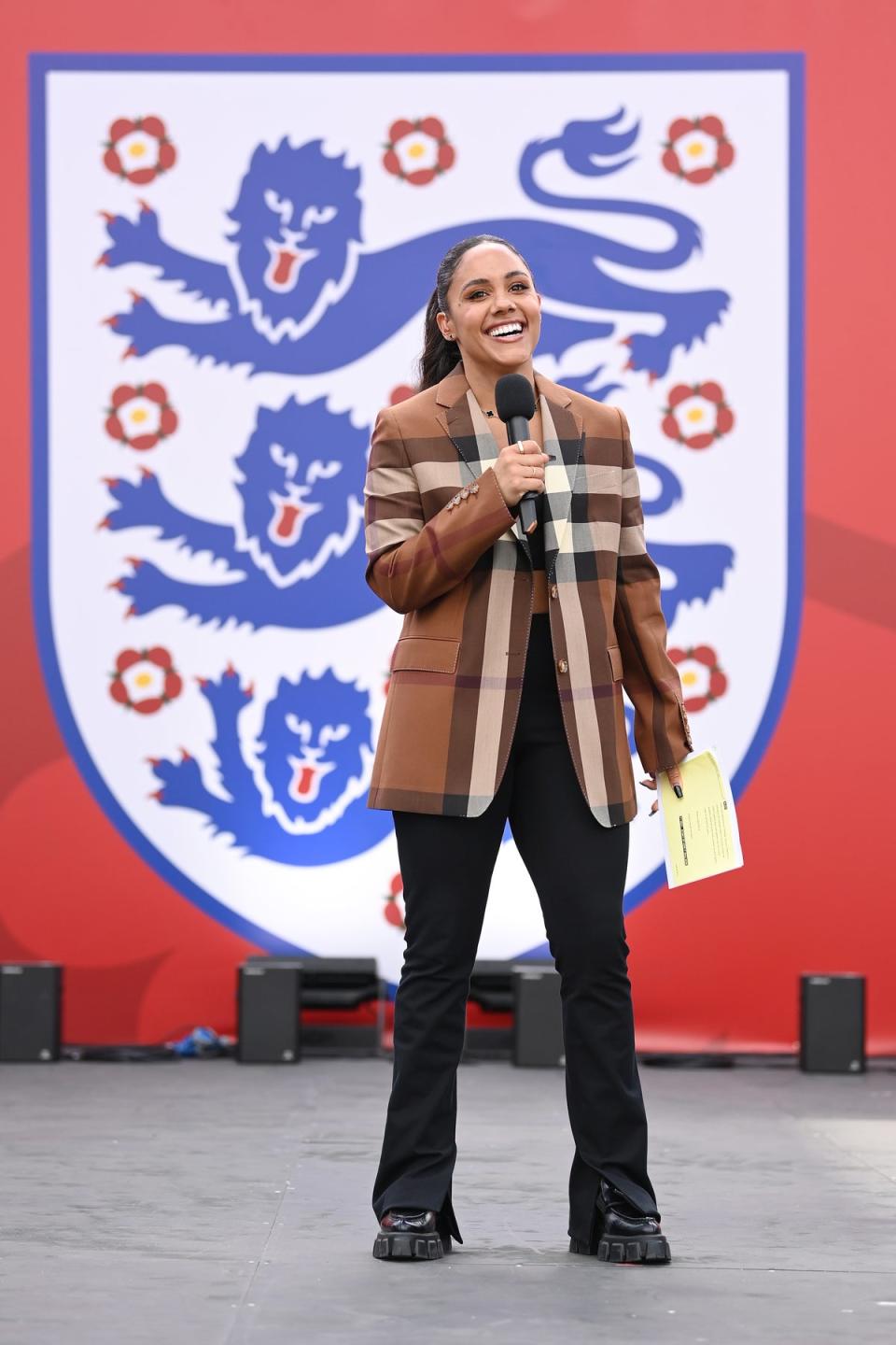 England Women's Team Celebration at Trafalgar Square, 2022 (The FA via Getty Images)