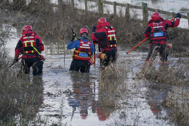 Missing boy river search – Leicester