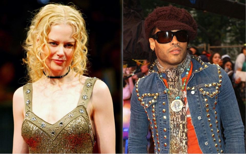 Australian Woman! Über zehn Jahre lang war Nicole Kidman mit Tom Cruise verheiratet. Zwischen dieser und ihrer nächsten Ehe (mit Sänger Keith Urban) war die australische Schauspielerin 2004 ein Jahr lang mit einem anderen Musiker verbandelt: mit Lenny Kravitz. (Bild: Gareth Cattermole / Steve Finn / Getty Images)