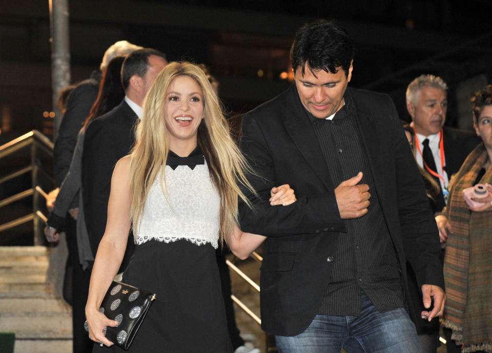 Shakira y su hermano Tonino Mebarak en la premier de 'Zootropolis' en Cinesa Diagonal 2016 en Barcelona, España. (Photo by Europa Press/Europa Press via Getty Images)