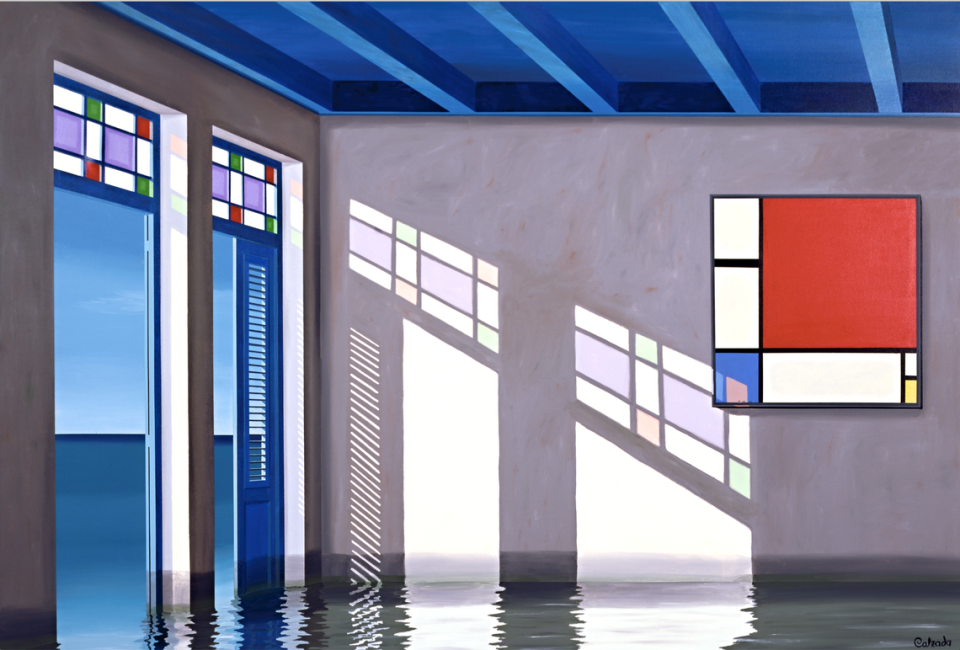 ‘The Late Afternoon and Mondrian’, 1995.