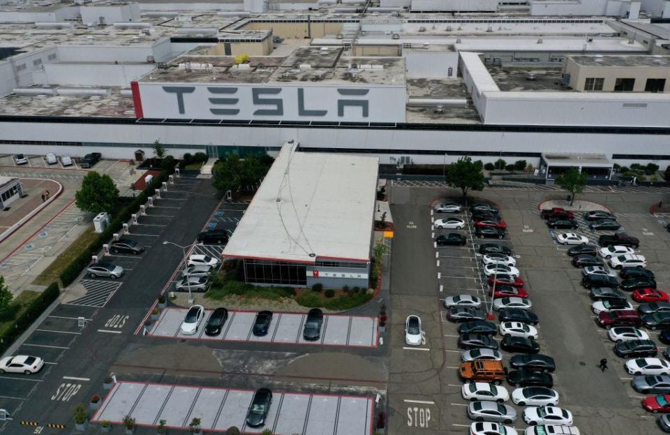 tesla fremont factory