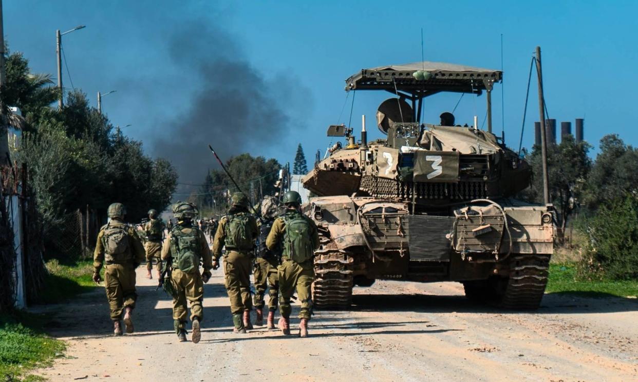 <span>Photograph: IDF/GPO/SIPA/Rex/Shutterstock</span>