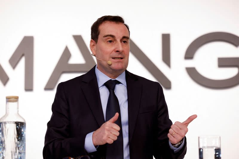 FILE PHOTO: Spanish fashion retailer Mango's CEO Toni Ruiz