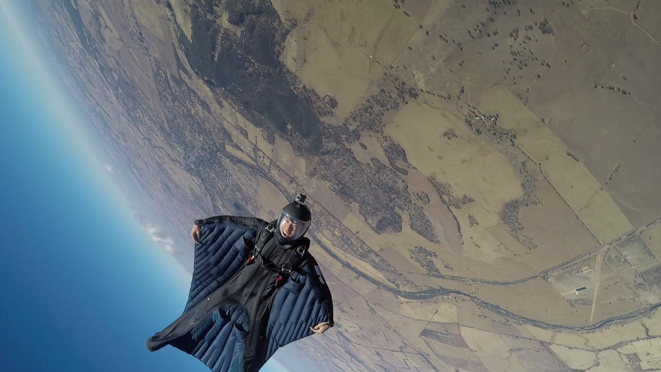 Despite being an avid wingsuit pilot, Alex Tran actually has a fear of heights. (PHOTO: Stefanus Ian)