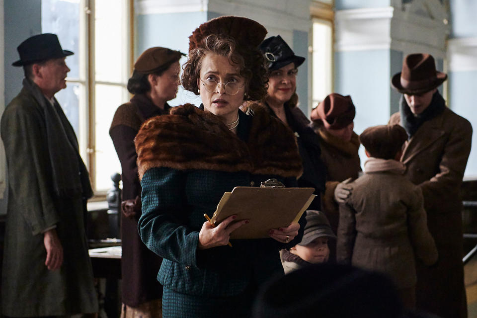 Helena Bonham Carter as Winton's mother, Barbara Wertheim<span class="copyright">Courtesy of Bleecker Street</span>