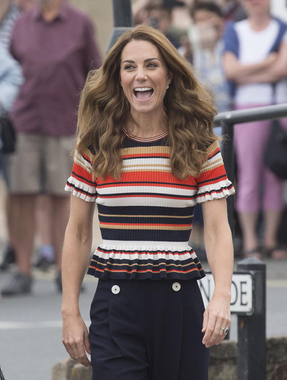 All smiles at the regatta!&nbsp; (Photo: Antony Jones via Getty Images)