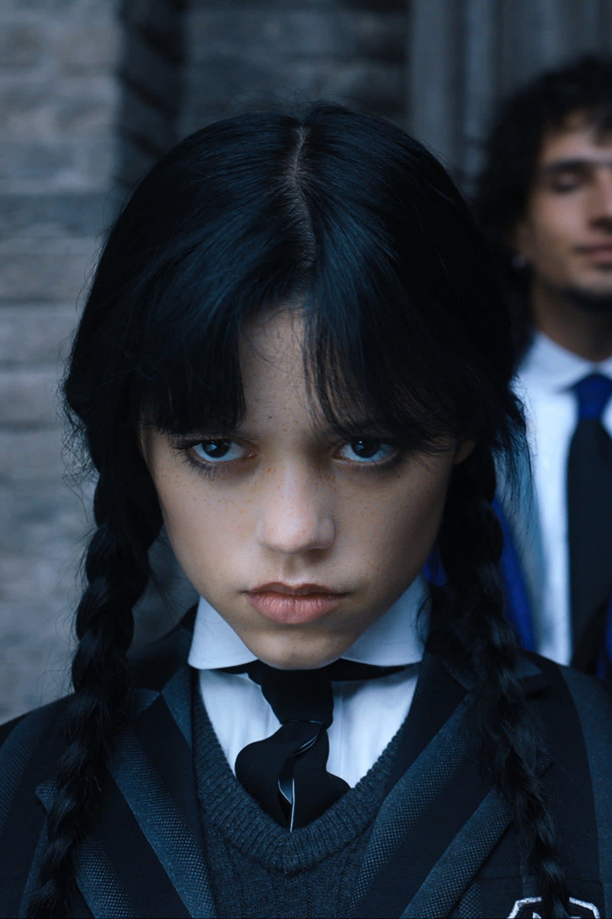 Star-making: Ortega in Netflix’s ‘Wednesday’ (Netflix)