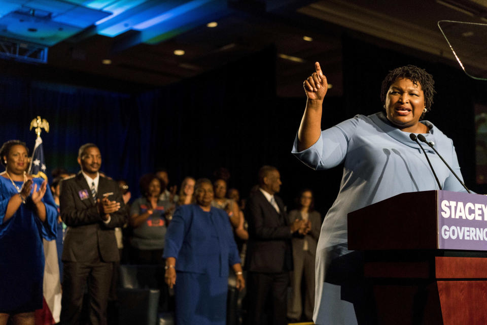 Democratic Georgia gubernatorial candidate Stacey Abrams has refused to concede the election until all the votes are counted. (Photo: The Washington Post via Getty Images)