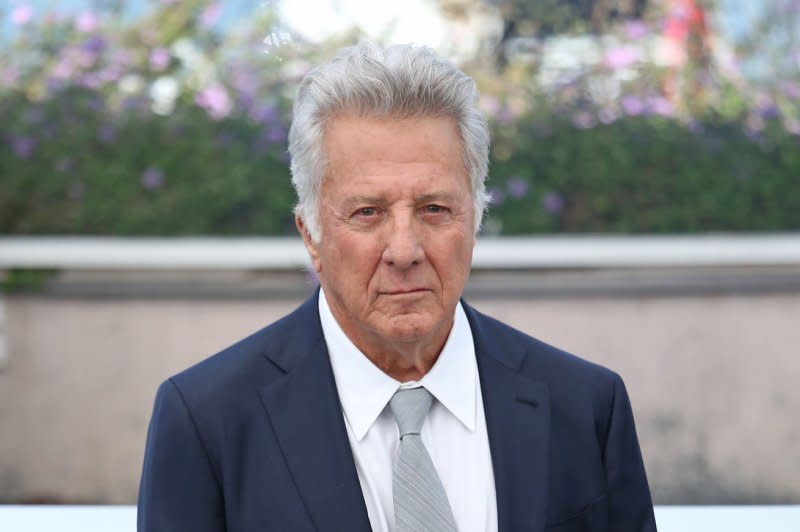 Dustin Hoffman attends the Cannes Film Festival photocall for "The Meyerowitz Stories (New and Selected)" in 2017. File Photo by David Silpa/UPI