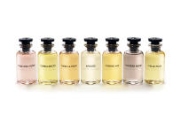 <p>It’s hard to believe that French fashion house Louis Vuitton has never launched a perfume line before, but it hasn’t. The brand’s new foray into fragrance includes seven scents - all which are just as luxe and lovely as you would imagine. </p><p><a rel="nofollow noopener" href="http://uk.louisvuitton.com/eng-gb/articles/les-parfums-louis-vuitton-the-collection" target="_blank" data-ylk="slk:Buy here.;elm:context_link;itc:0;sec:content-canvas" class="link ">Buy here. </a></p>