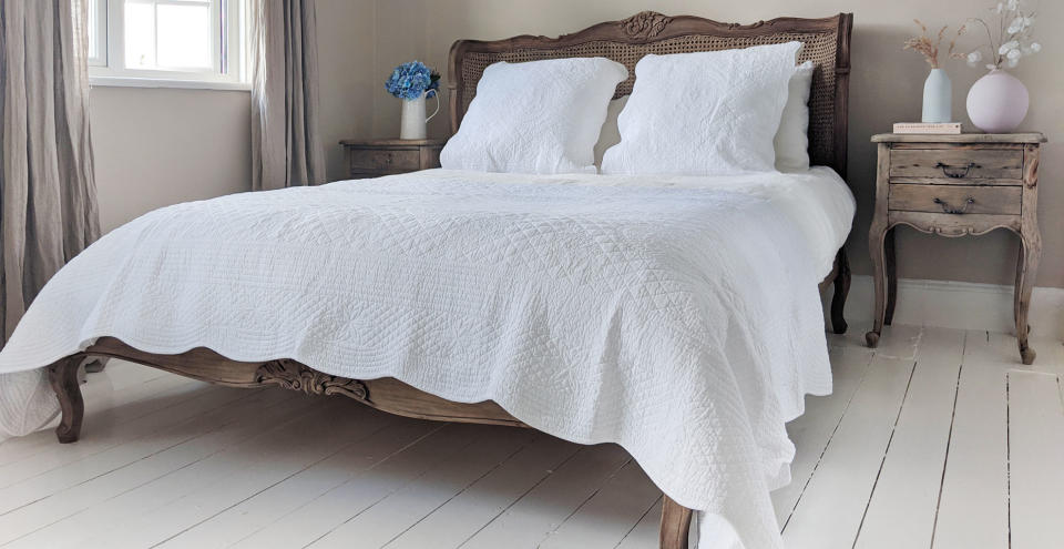 1. Opt for oversized bedding