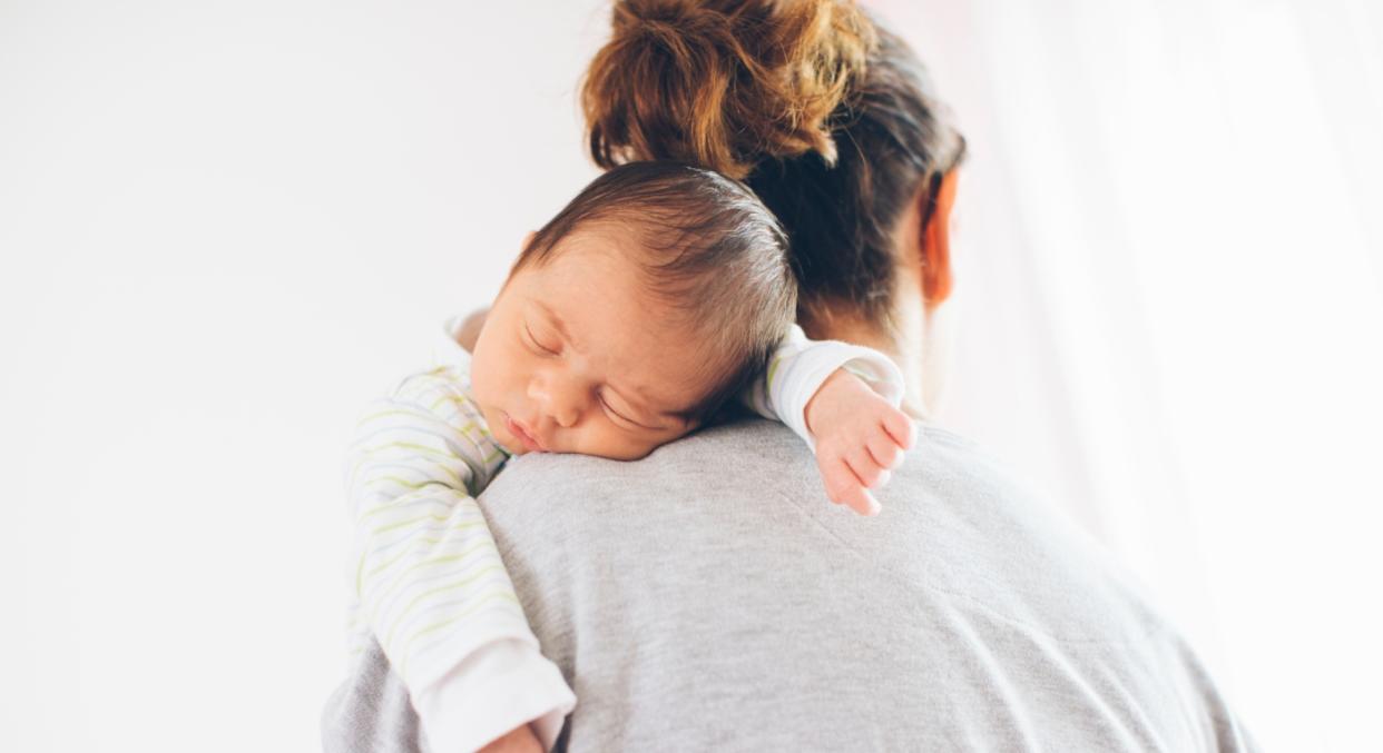 New parents can expect to lose 44 days of sleep in the child's first year (Getty)