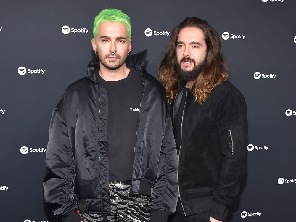 Bill (l.) und Tom Kaulitz im vergangenen Jahr in Los Angeles (Bild: DFree/Shutterstock.com)