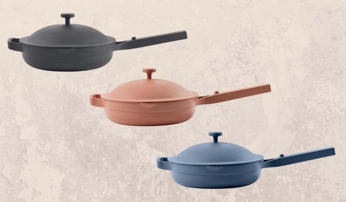 Our Place Set of 2 8-in-1 Nonstick Ceramic Always Pans on QVC 