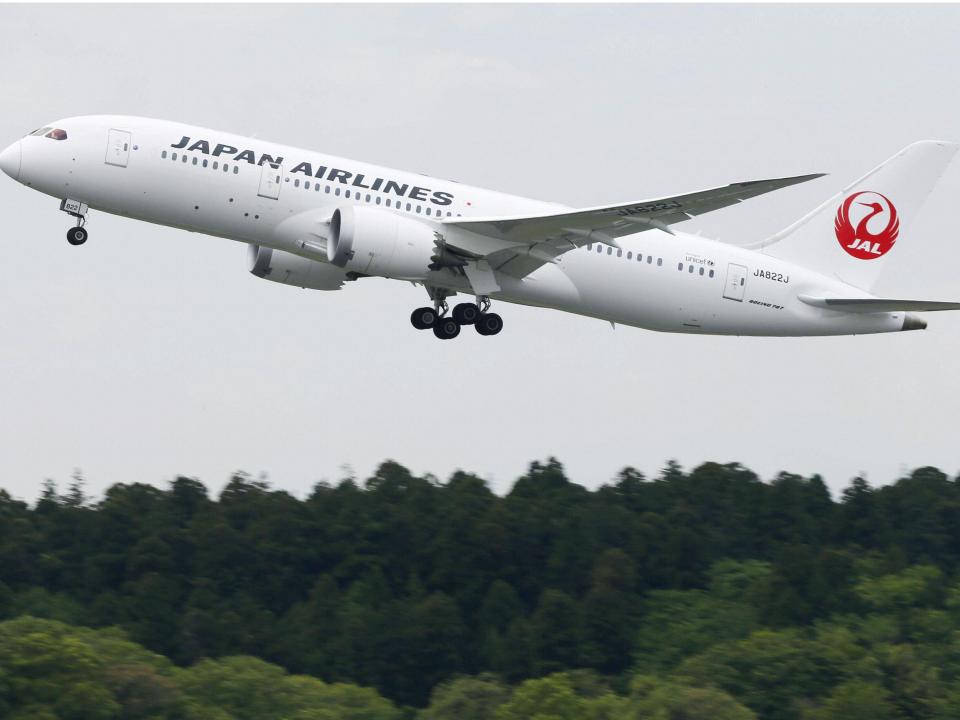 Japan Airlines Boeing 787 Dreamliner