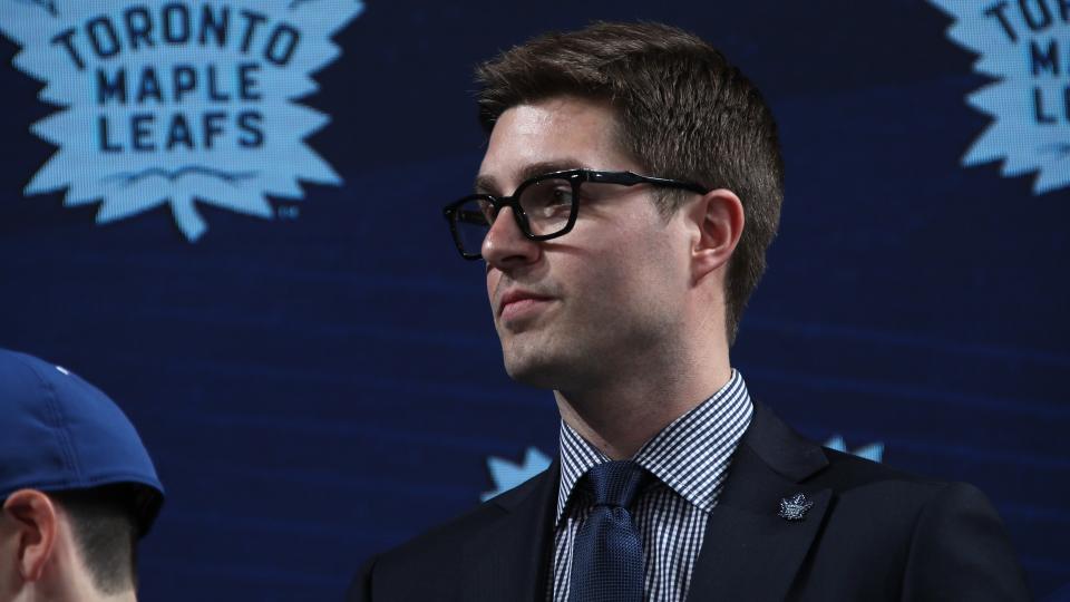 Kyle Dubas isn't happy about all the details leaked on a never-materialized deal for Marc-Andre Fleury. (Getty)