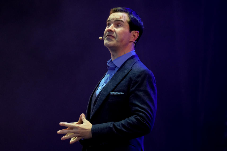 Jimmy Carr's controversial joke about the Holocaust has been widely condmened. (Getty Images)