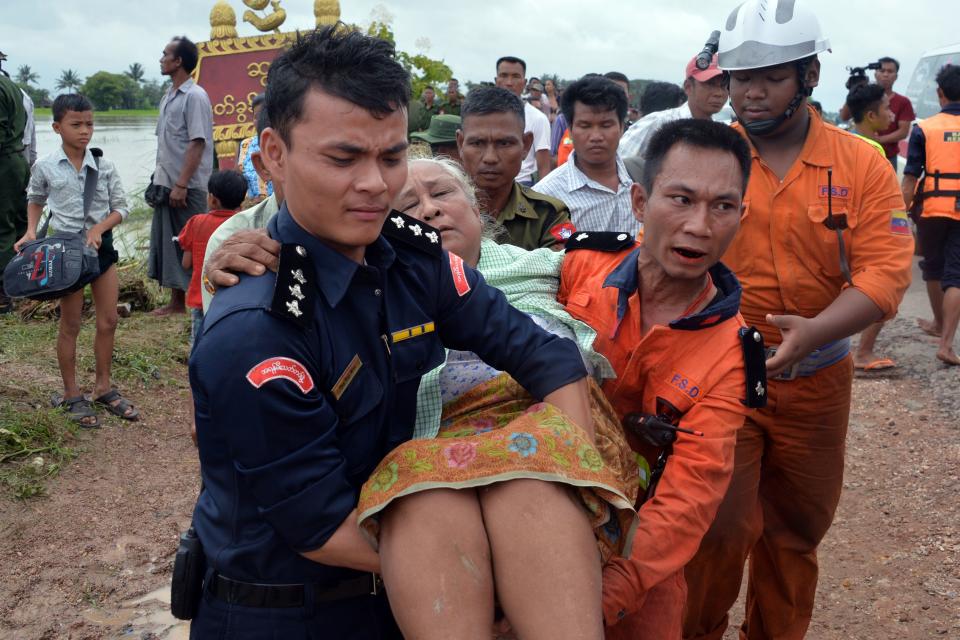 Thousands displaced in Myanmar dam rupture aftermath