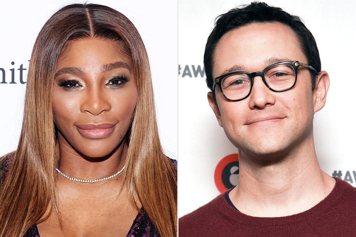 serena williams; Joseph Gordon-Levitt